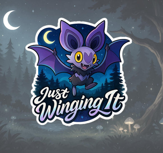 Noibat - Vinyl Pokemon Sticker - Just Winging It