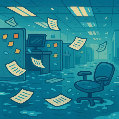 Water Turtle Vinyl Sticker – Corporate Chaos – Monday Meeting – Funny Pokemon Office Humor, Squirtle, Blastoise, Water Type Chaotic Gremlin