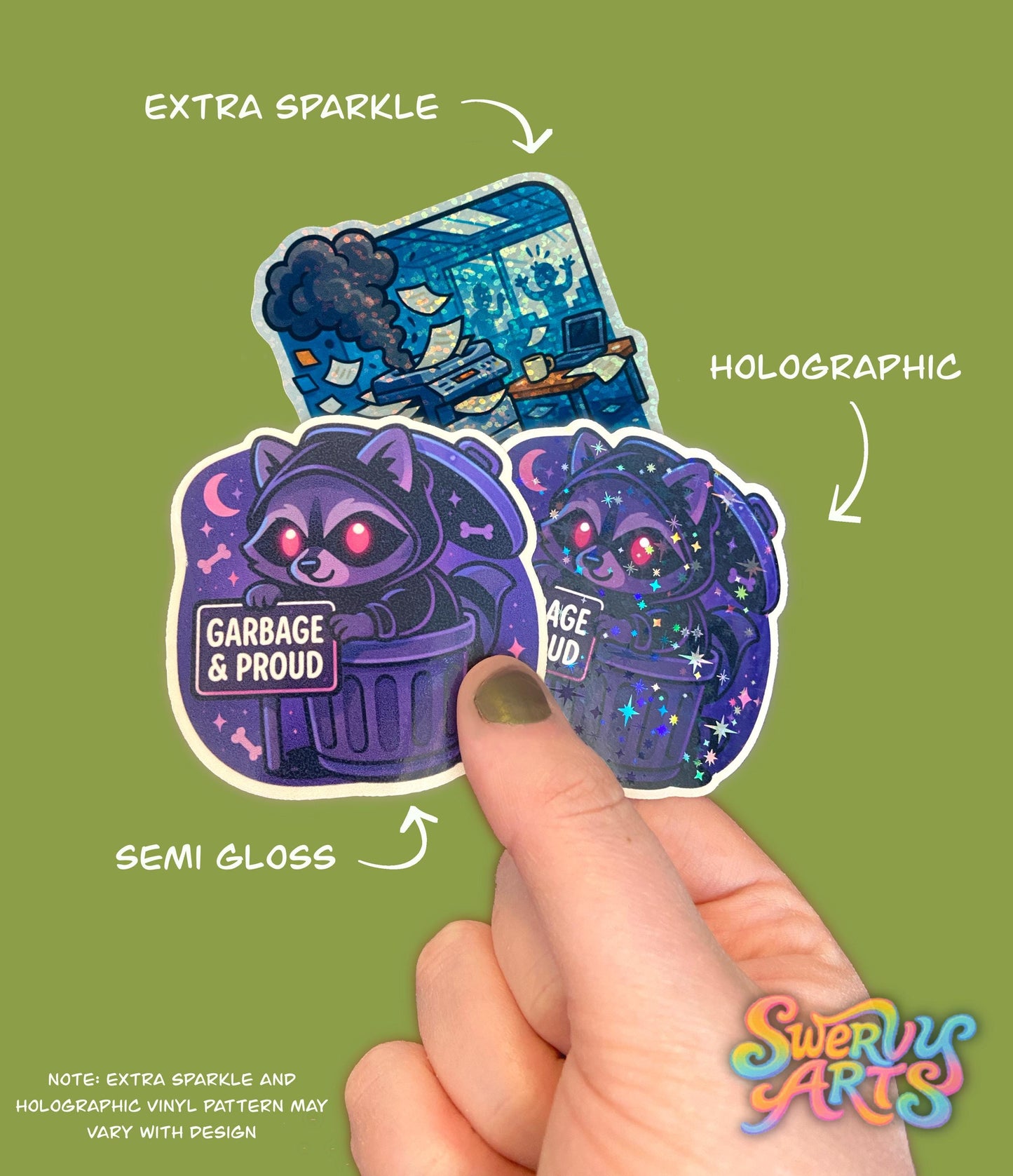 Corporate Pikachu Vinyl Sticker - Unionize Gengar - corporate chaos, office culture, union meme stickers, alternative pokemon, gen z humor