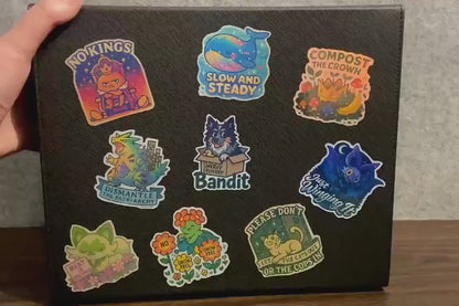 Tyranitar -Vinyl Pokemon Sticker - Dismantle the Patriarchy