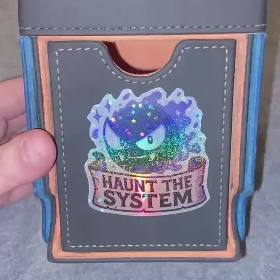 Gastly - Vinyl Pokemon Sticker - Haunt the System